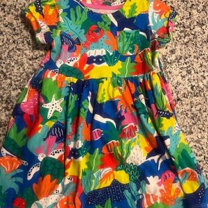 Mini Boden Vibrant Ocean Adventure Dress
